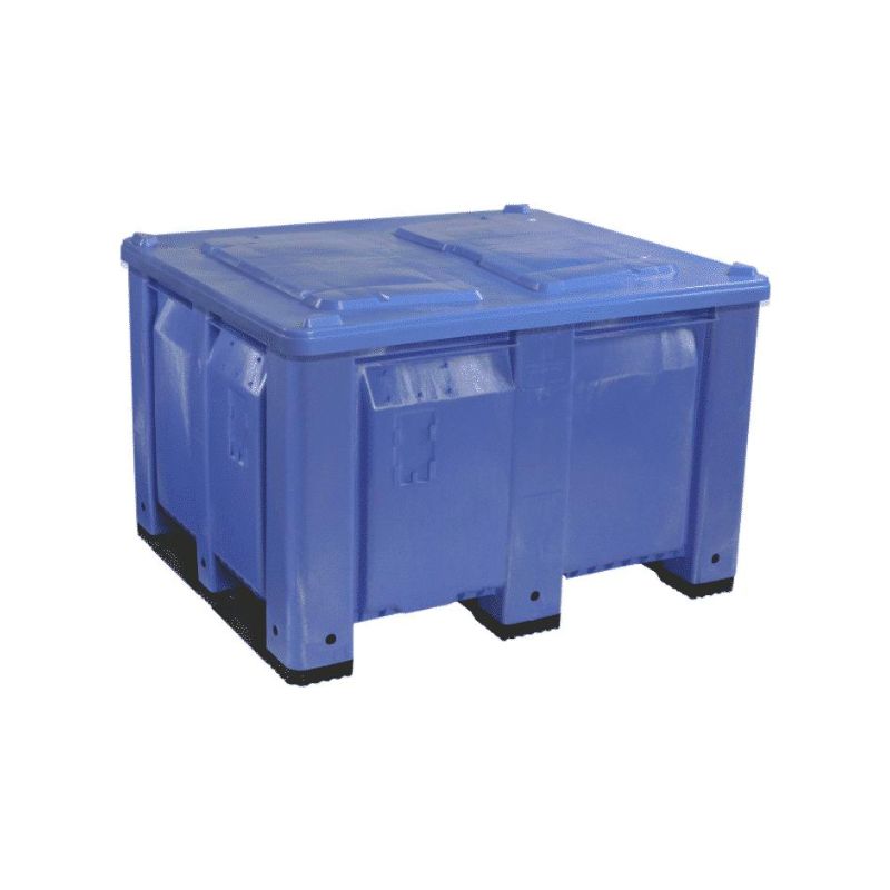 Decade 500200GY Macx Solid Bulk Container Grey Lid