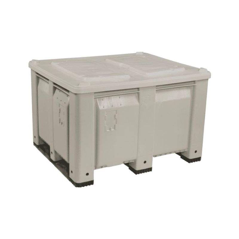 Decade 500200Gy Macx Solid Bulk Container Grey Lid