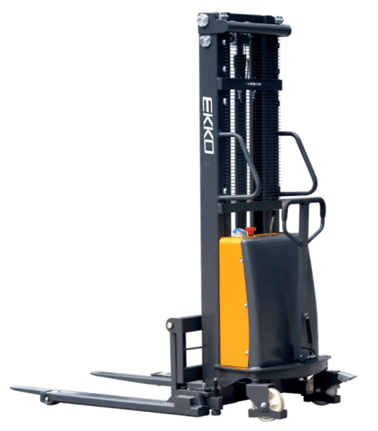 Ekko Ea15B Semi-Electric Straddle Stacker