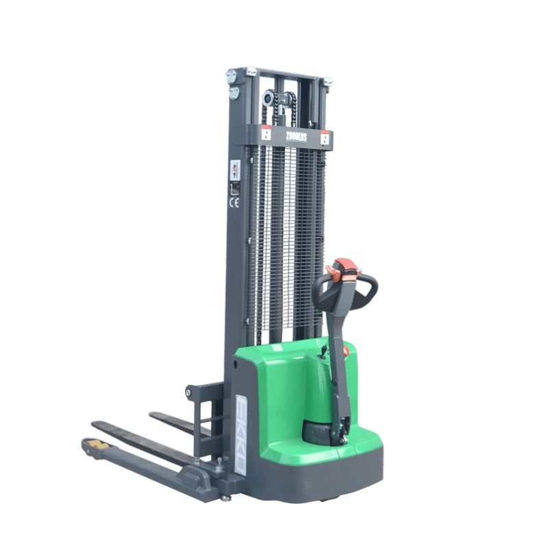 Ekko Eb13E-138Li Fully Powered Straddle Stacker