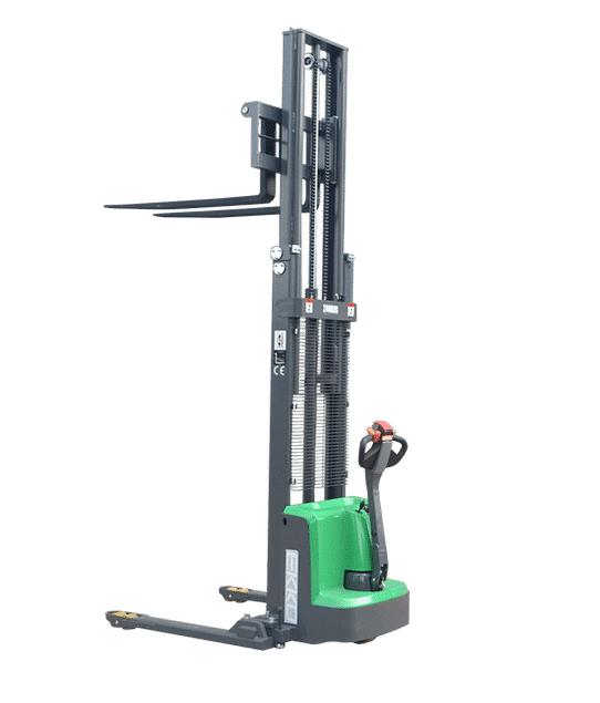 Ekko Eb13E-145Li Fully Powered Straddle Stacker