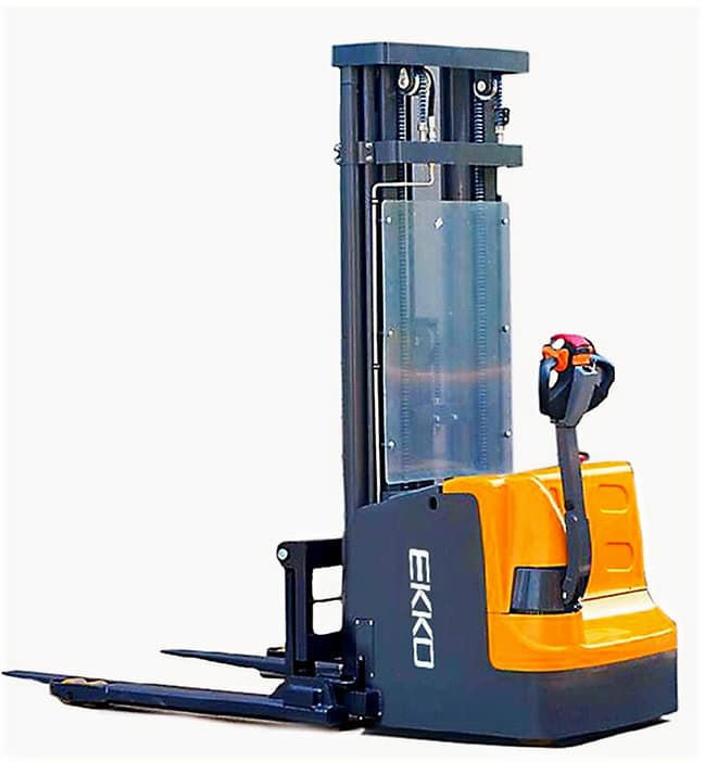 Ekko Eb18E Full Powered Straddle Stacker