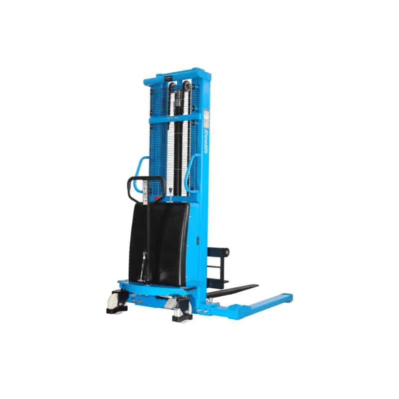 Eoslift S15J Adjustable Base Leg Electric Lift Straddle Pallet Truck Stacker