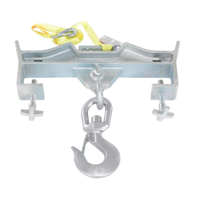 Vestil D-Fork-10-Sl Steel Double Swivel Hoist Optioning Hook (1)