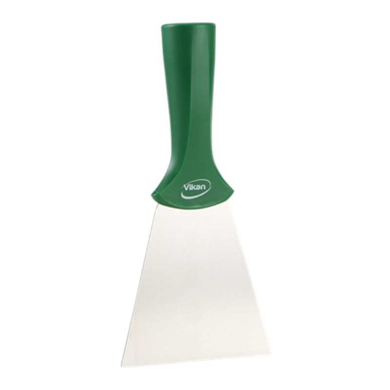 Vikan 2-Inch Stainless Steel Scraper With Threaded Handle - Vikan 2-Inch Stainless Steel Scraper With Threaded Handle - Material Handling