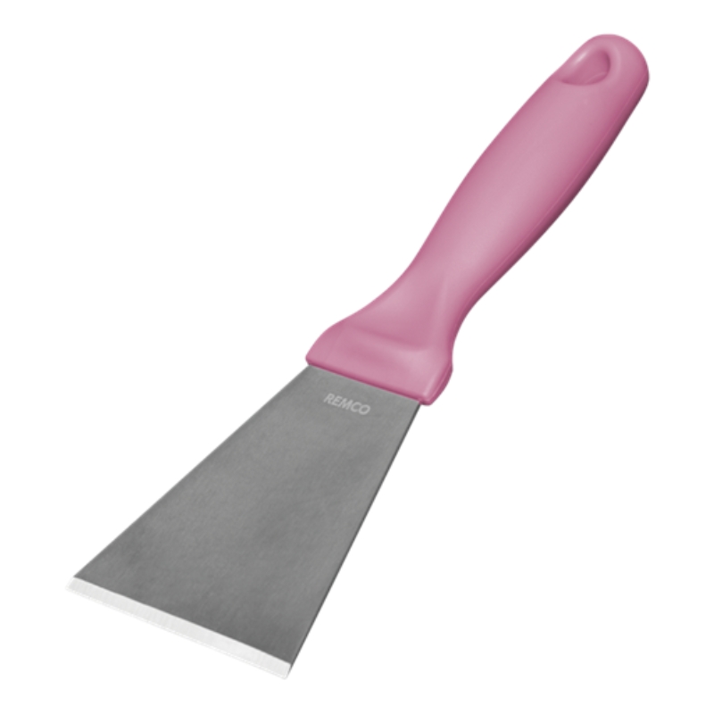 Vikan 2-Inch Stainless Steel Scraper With Threaded Handle - Vikan 2-Inch Stainless Steel Scraper With Threaded Handle - Material Handling