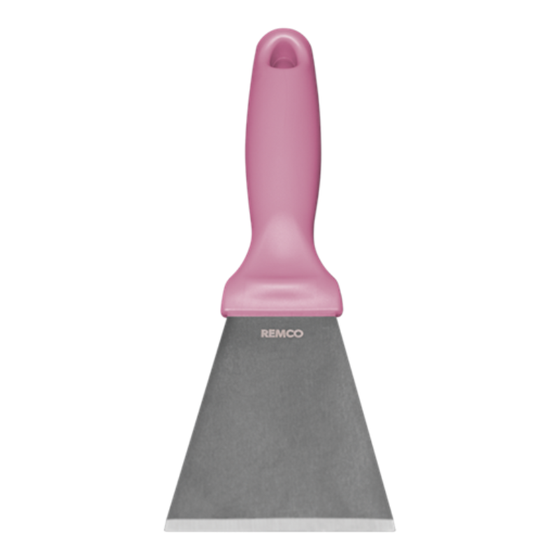 Vikan 2-Inch Stainless Steel Scraper With Threaded Handle - Vikan 2-Inch Stainless Steel Scraper With Threaded Handle - Material Handling