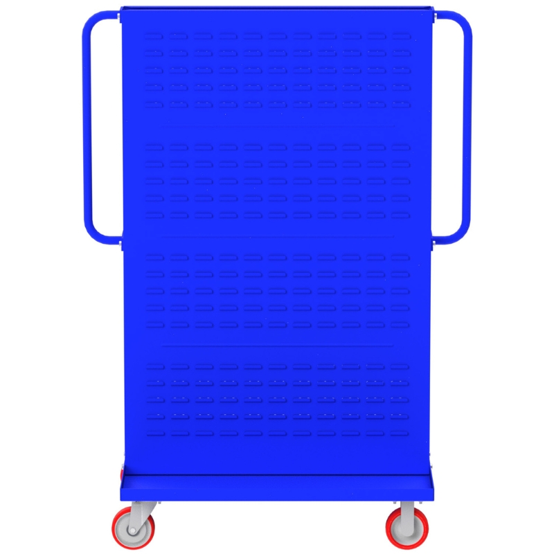 Valley Craft Blue A-Frame Bin &Amp; Tool Cart 36”X30”X62” 1,000 Lbs. Side