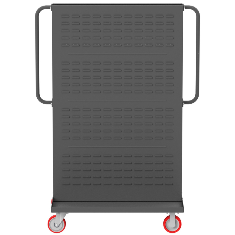 Valley Craft Gray A-Frame Bin &Amp; Tool Cart 36”X30”X62” 1,000 Lbs. Side