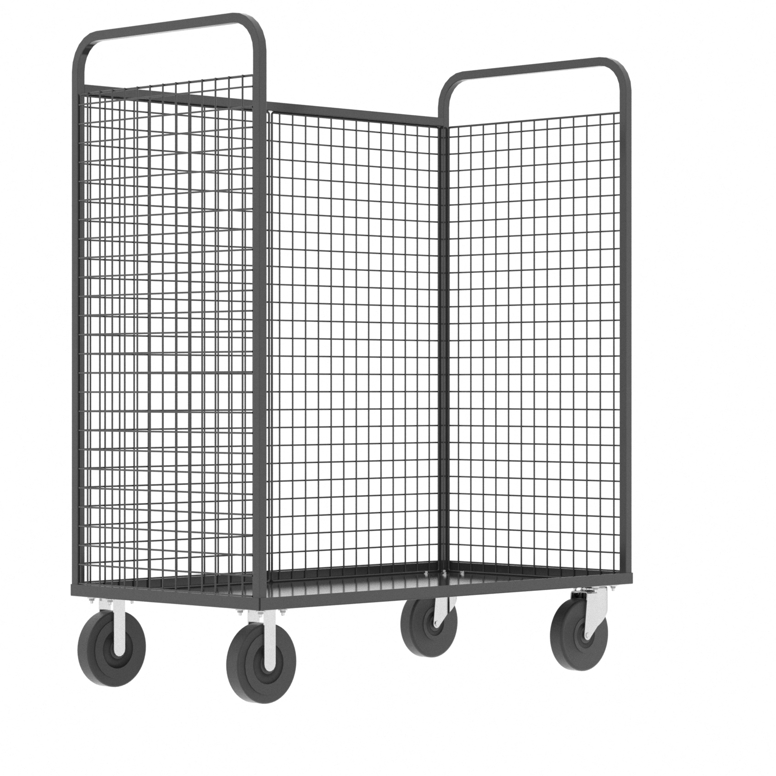 Valley Craft Gray Cage Cart 57X30X68 1,600 Lbs.
