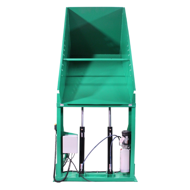 Box Dumper F80190A0, 2,000 Lb. Capacity Front View