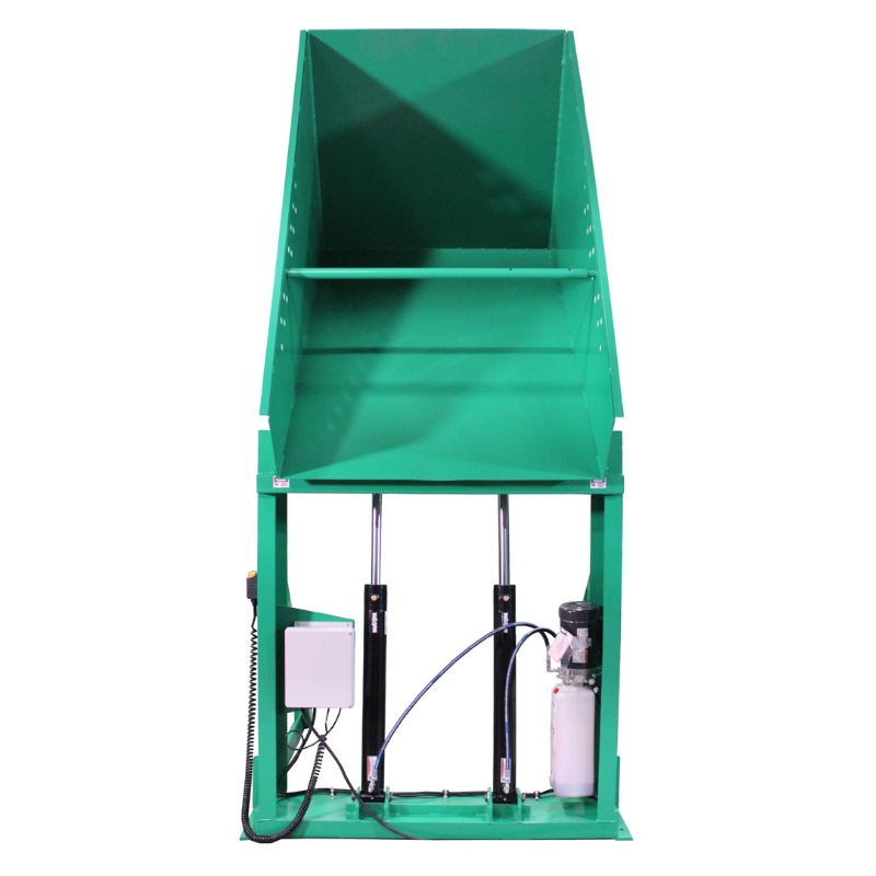 Box Dumper F89018, 2,000 Lb. Capacity Front View